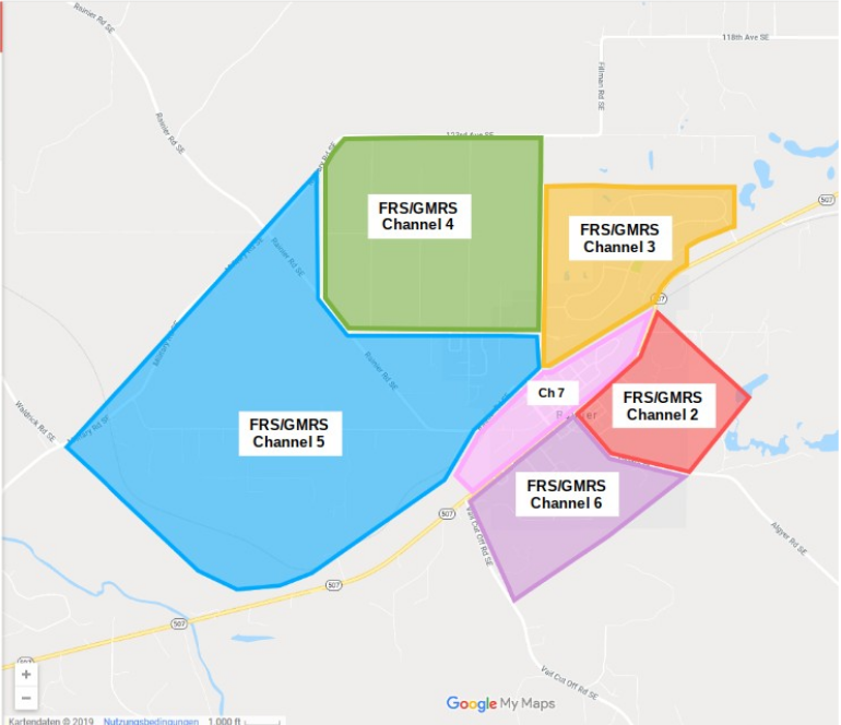 Map of Neighborhood Communication Hub Channels